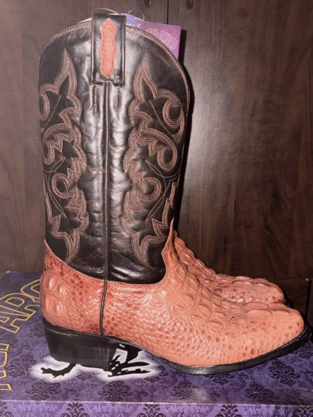 Repardo Men Boots | Caiman (57) Grabada | Retail price: $179